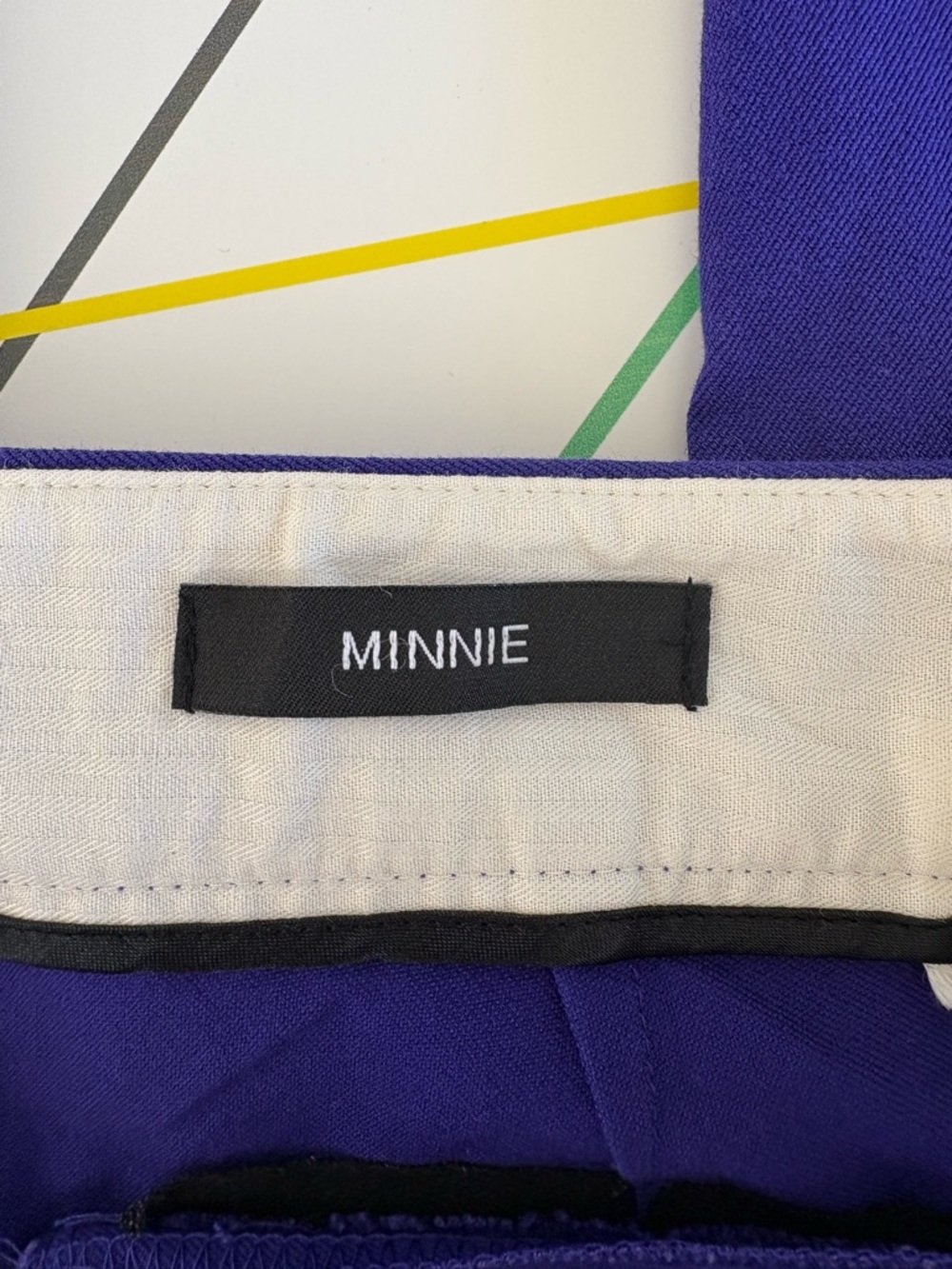 J. Crew Stretch Minnie Pants in Royal Purple size 8 side zip - Picture 3 of 8